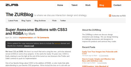 Это один из лучших примеров кнопок CSS 3